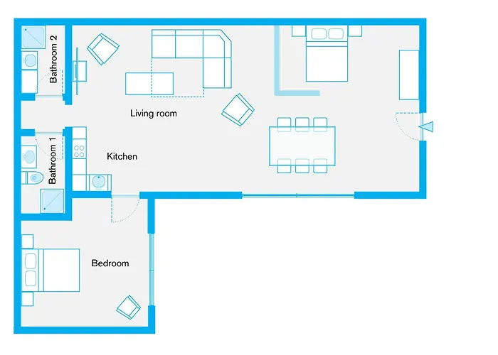 The Melchior, Luxury Industry Loft In Mitte, Group & Family Friendly, 2 Bath Rooms, Big Dining Table, Ideal For 4 - 6 Guests